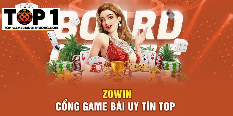 Zowin - cổng game bài uy tín Top