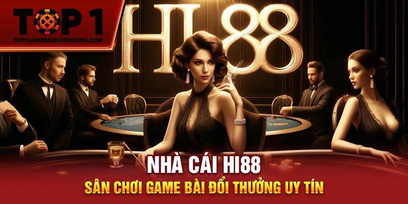Hi88 - Sân chơi game bài đổi thưởng uy tín nhất Việt Nam